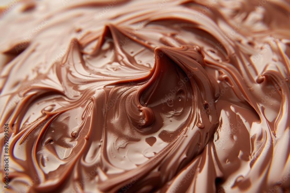 A delicious-looking chocolate frosted cake with creamy frosting and moist cake A delicious-looking chocolate frosted cake with creamy frosting and moist cake