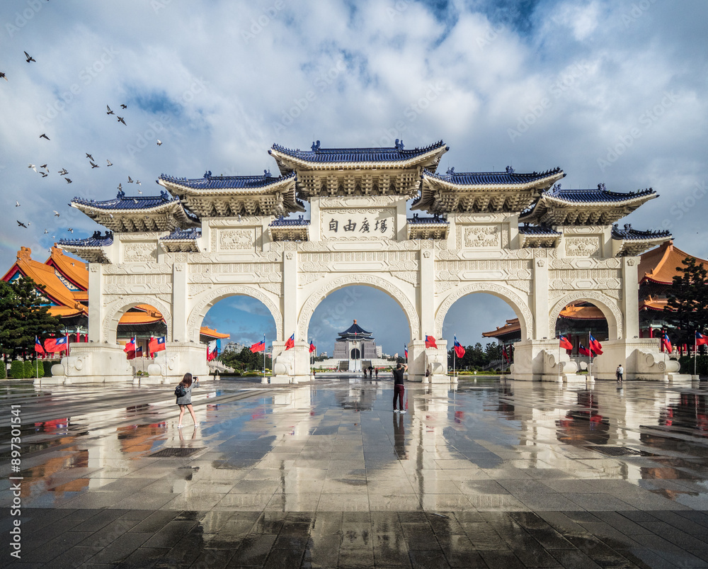 Fototapeta premium Liberty Square in Taipei