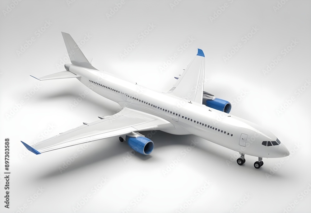 airplane isolated on white airplane isolated on white