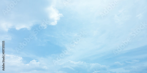 Blue clouds love winter-summer sky soft effect cloudscape, cloudy, heaven, cumulus, atmosphere crystal clear image wallpaper canvas pattern splashed seasonal trending beautiful high resolution art pai