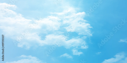 Blue clouds love winter-summer sky soft effect cloudscape, cloudy, heaven, cumulus, atmosphere crystal clear image wallpaper canvas pattern splashed seasonal trending beautiful high resolution art pai