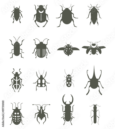 insects silhouette