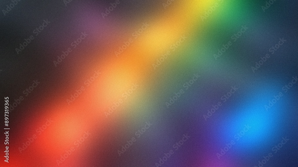 Colorful spectrum background. Abstract background with vibrant hues of a color spectrum fading into a dark backdrop. Colorful spectrum background. Abstract background with vibrant hues of a color spectrum fading into a dark backdrop.