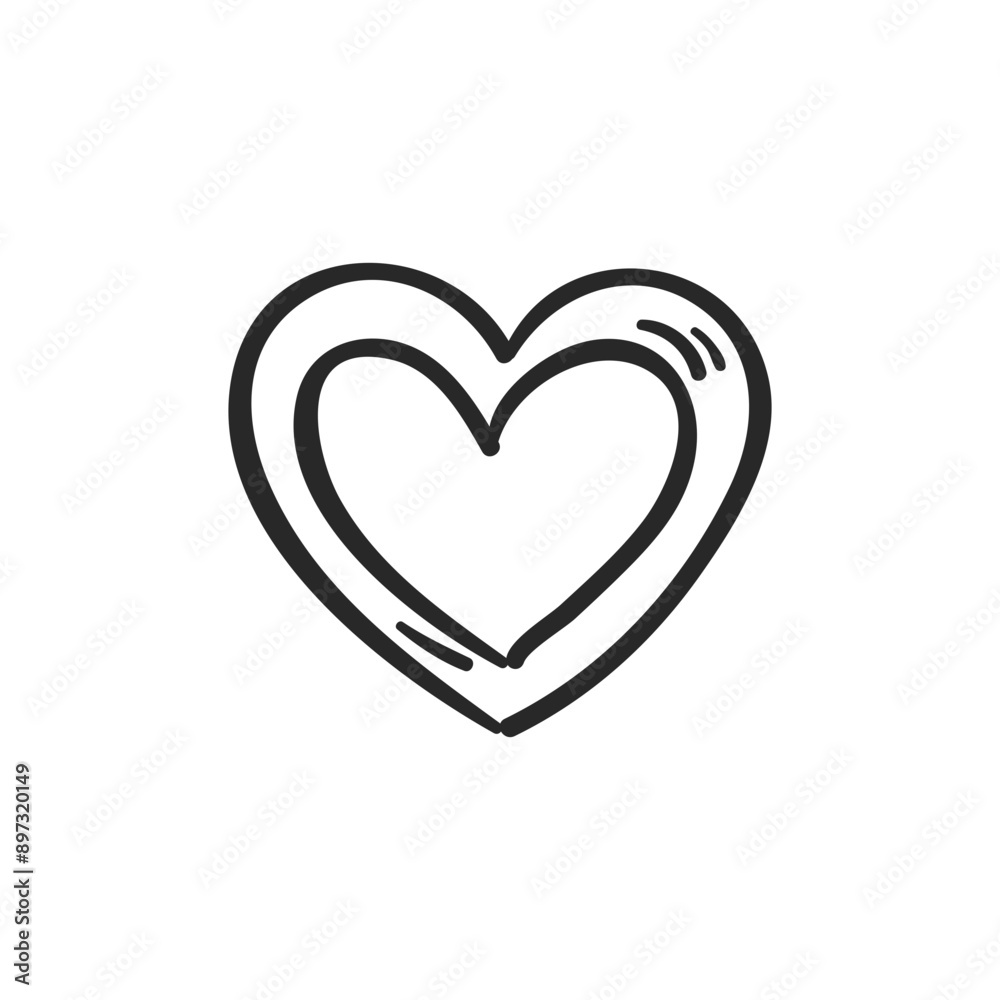 Love doodle elements. Collection of cute hand drawn icons with heart, letter, bird, cake, gift, potion, phone. Vector illustration. Design for prints, cards and coloring pages. Valentine's day theme Love doodle elements. Collection of cute hand drawn icons with heart, letter, bird, cake, gift, potion, phone. Vector illustration. Design for prints, cards and coloring pages. Valentine's day theme