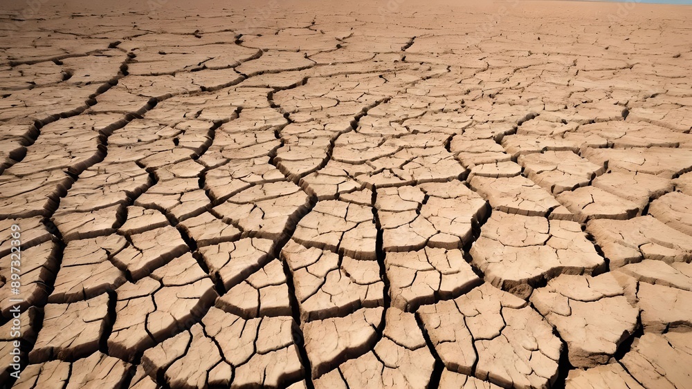 Cracked dry earth soil surface. Nature environment ground drought, desert land heat, climate change and global warming, hot summer weather Cracked dry earth soil surface. Nature environment ground drought, desert land heat, climate change and global warming, hot summer weather