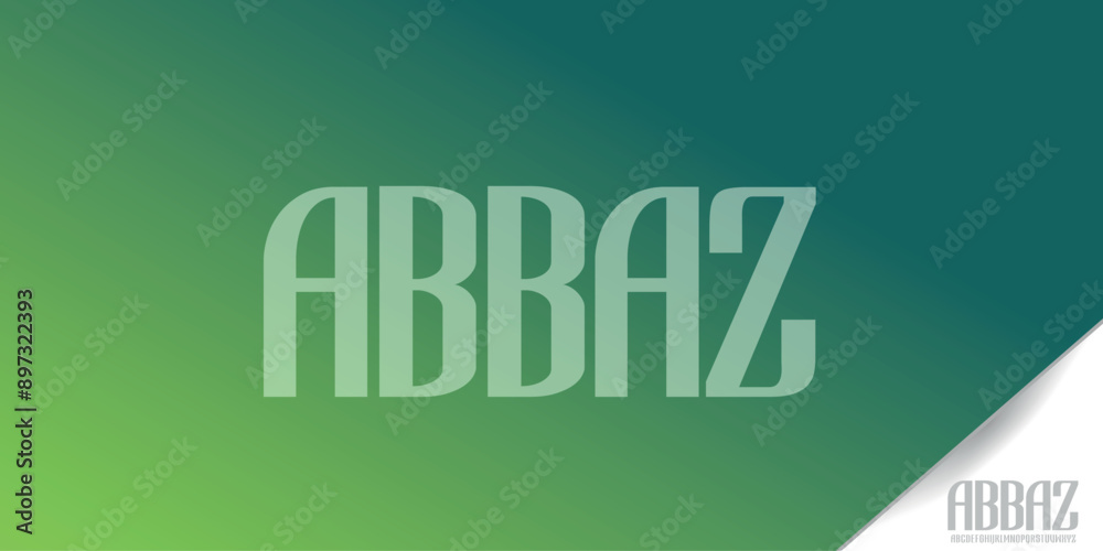 Fototapeta premium Elegant Minimalist Serif Alphabet Font Collection – Classic and Modern Lettering 