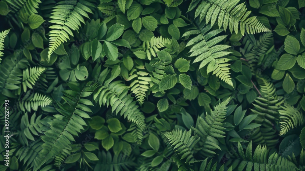 Fototapeta premium Lush Green Foliage