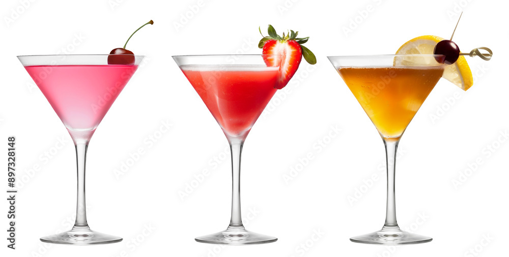 Summer cocktails on a transparent background
Summer cocktails on a transparent background