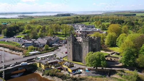 15th-century Bunratty castle in Co. Clare, Ireland photo