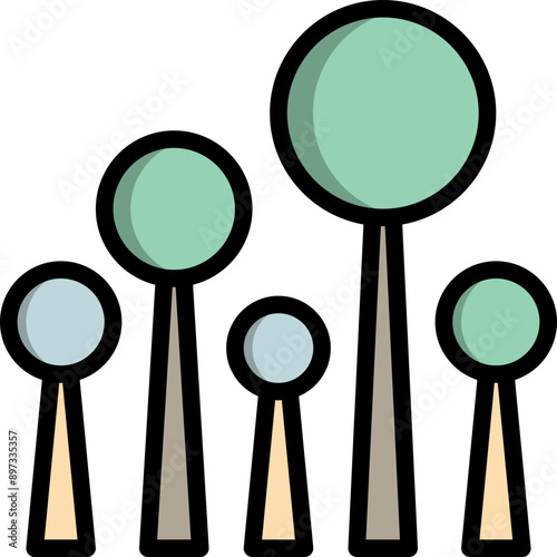 forest color style icons