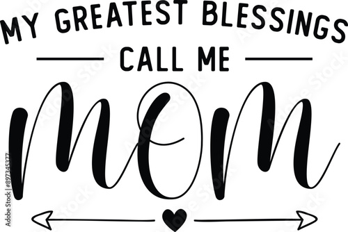 Mom SVG Design , Mother's Day T-shirt design