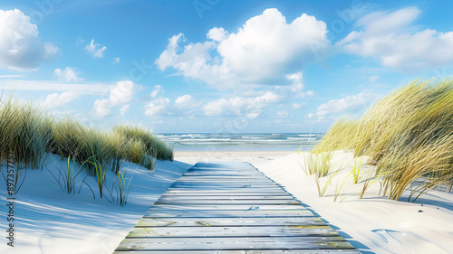 Nordsee, bekannt für ihre weiten Sandflächen, beeindruckenden Dünenlandschaften und das charakteristische Wattenmeer. 
