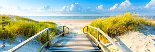 Nordsee, bekannt für ihre weiten Sandflächen, beeindruckenden Dünenlandschaften und das charakteristische Wattenmeer. 