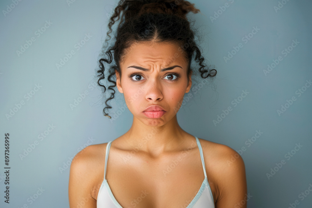 Emotion Expression Yuck Face - Detailed Illustration Emotion Expression Yuck Face - Detailed Illustration