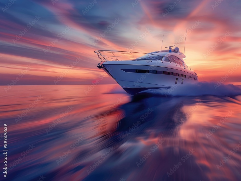 White Boat on Water White Boat on Water