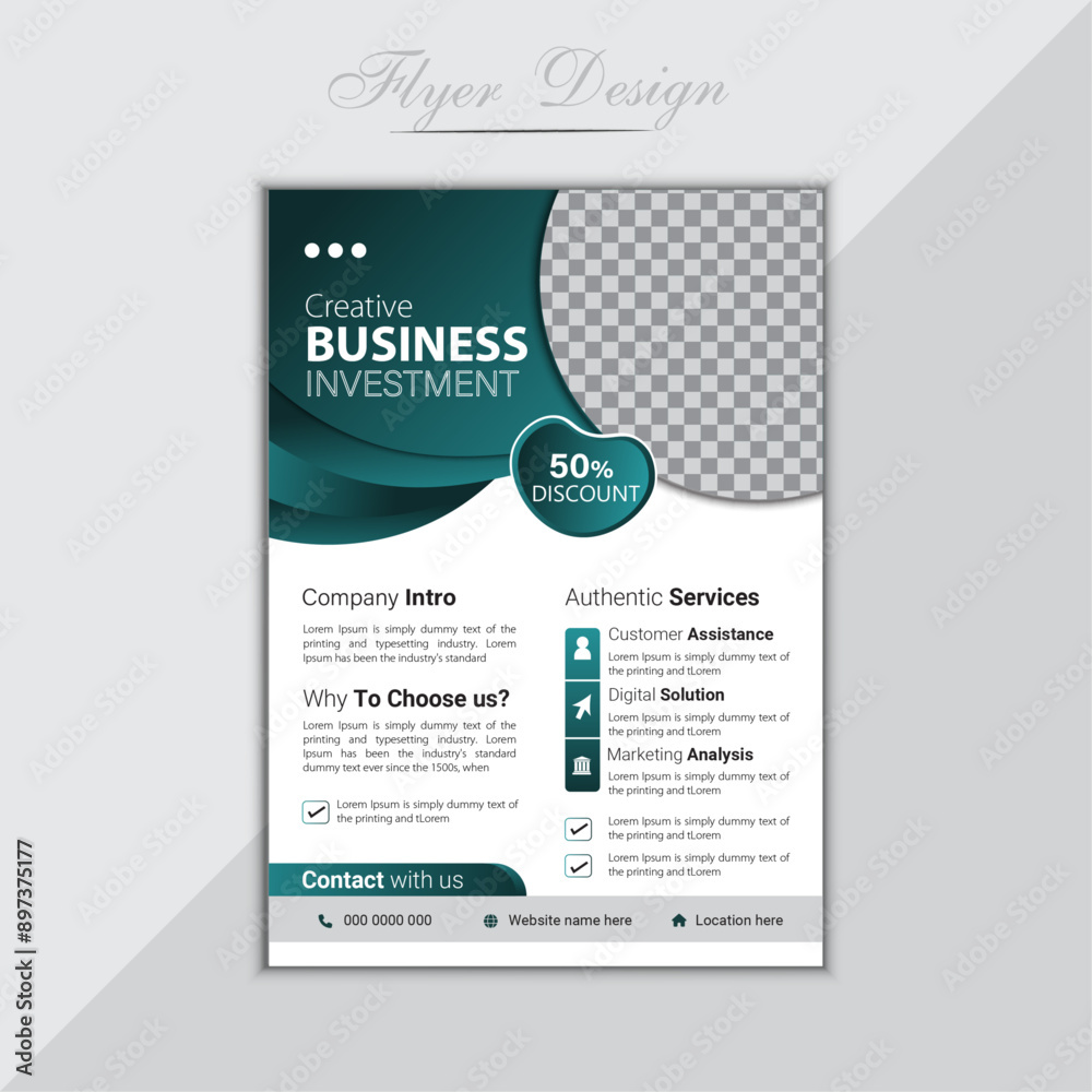 Modern Business flyer design Modern Business flyer design