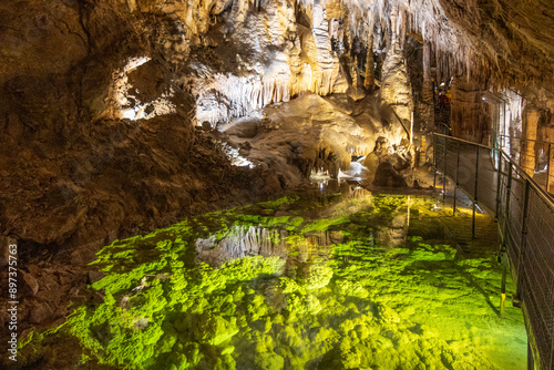 Villefranche. France. 05-24-2024. Great Canalettes Cave near the city of Villefranche de Conflent un France. photo