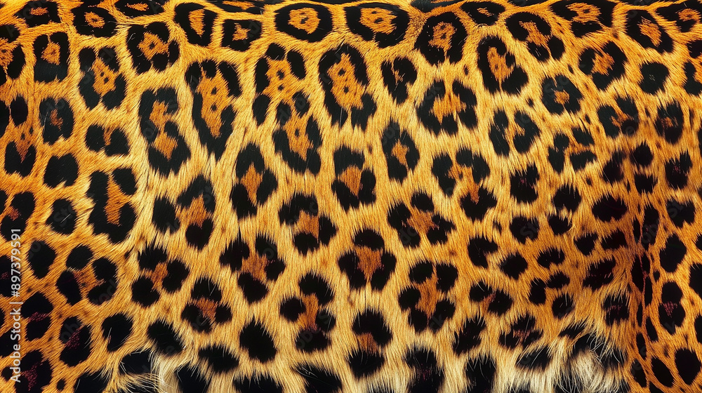 Wildlife-Inspired Leopard Fur Texture Banner Wildlife-Inspired Leopard Fur Texture Banner