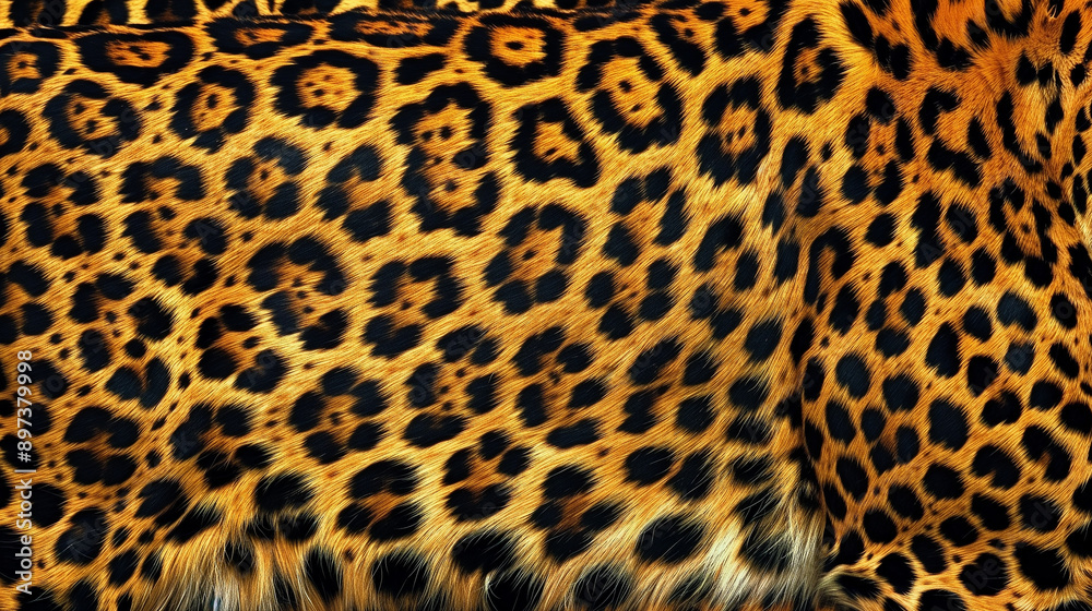 Wildlife-Inspired Leopard Fur Texture Banner Wildlife-Inspired Leopard Fur Texture Banner