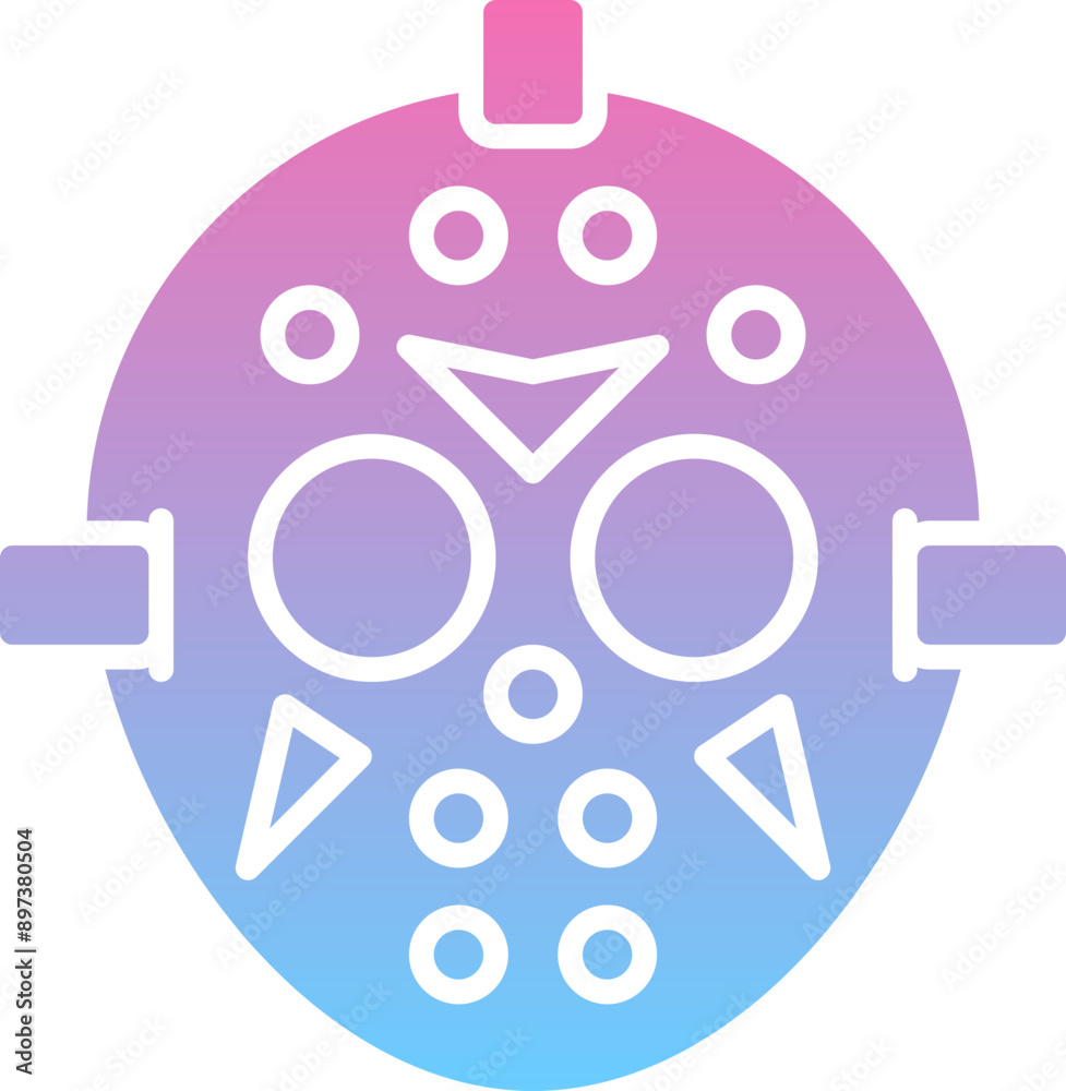 Hockey mask icon