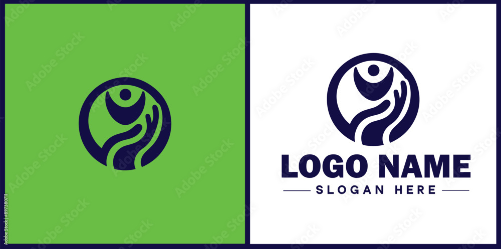NGO icon Charitable group Voluntary agency Nonprofit organization flat logo sign symbol editable vector NGO icon Charitable group Voluntary agency Nonprofit organization flat logo sign symbol editable vector