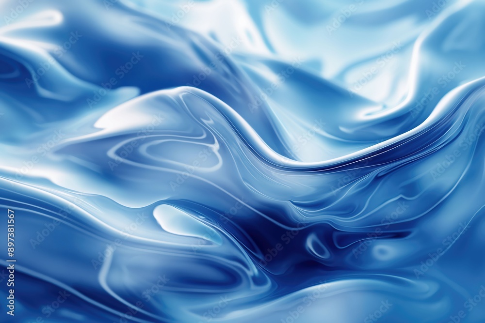 Abstract blue liquid background with wavy pattern, light and shadow effects. Close-up, high resolution, detailed fluid texture, digital art. Abstract blue liquid background with wavy pattern, light and shadow effects. Close-up, high resolution, detailed fluid texture, digital art.