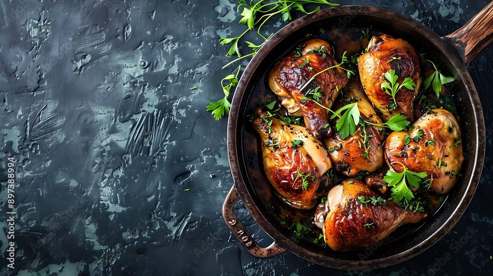 Roasted Quail with Herbs and Spices