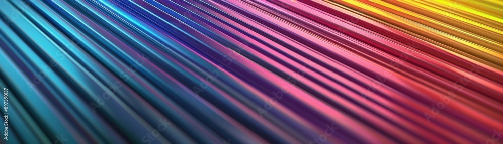 A Close-up Shot of a Prismatic human barcode, diverse color strips A Close-up Shot of a Prismatic human barcode, diverse color strips