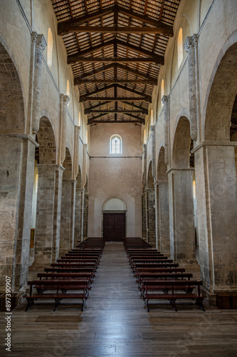 Fossacesia, Abruzzo. Abbey of San Giovanni in Venere