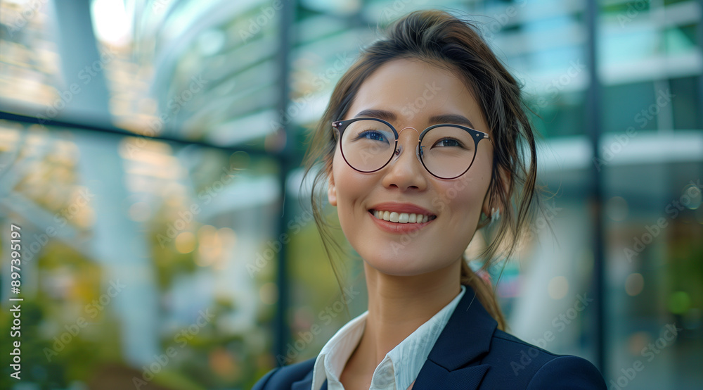 HR manager, business concept. Portrait with selective focus and copy space,AI HR manager, business concept. Portrait with selective focus and copy space,AI