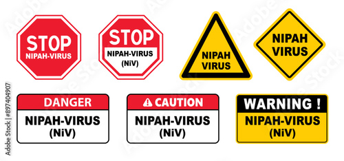 Nipah-virus (NiV) is a bat-borne zoonotic virus that causes Nipah virus infection in humans and animals. Symptoms of infection initially include fever, headache, vomiting, sore throat and muscle aches