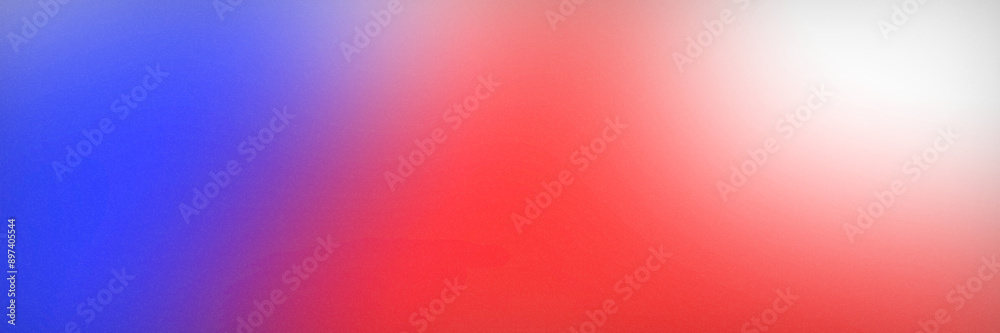 Abstract Background with Blue, Red, and White Gradient - Illustration Abstract Background with Blue, Red, and White Gradient - Illustration