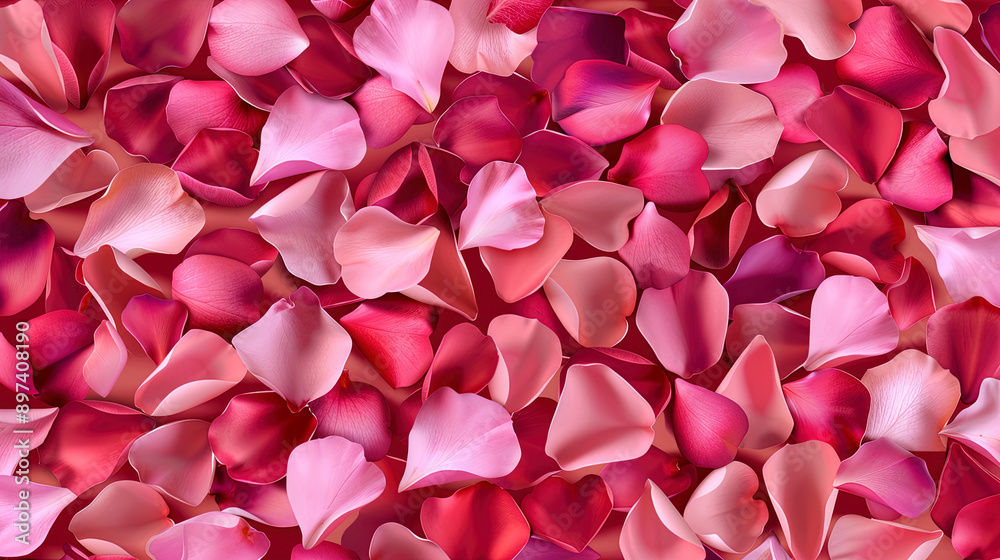Obraz premium rose petals background illustration
