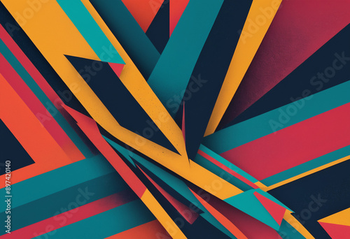 retro background with stripes