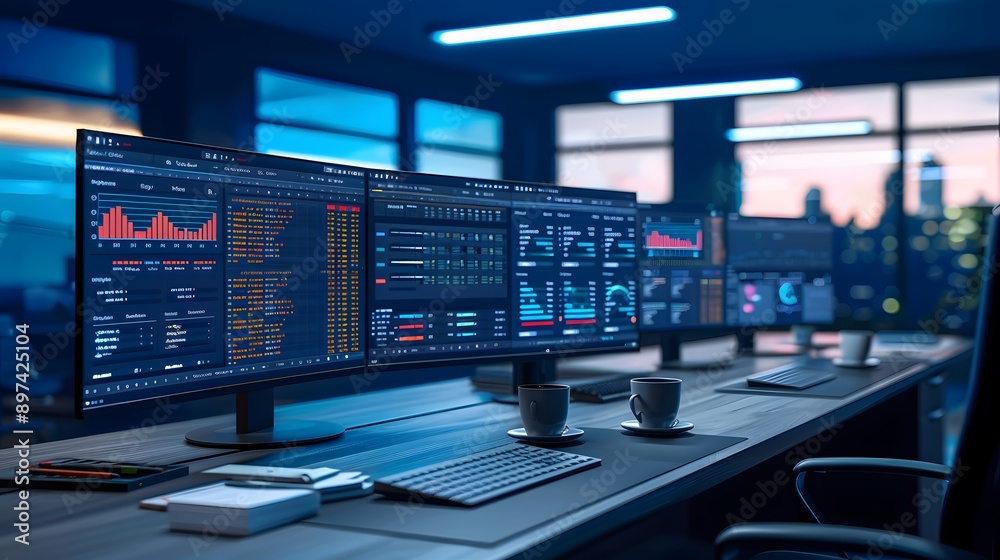 Ai technology in daily life. People using futuristic innovation indoor for modern life. Ai technology in daily life. People using futuristic innovation indoor for modern life.