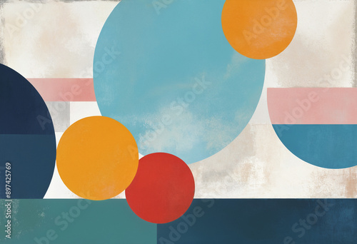 background with circles