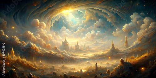 city in the clouds