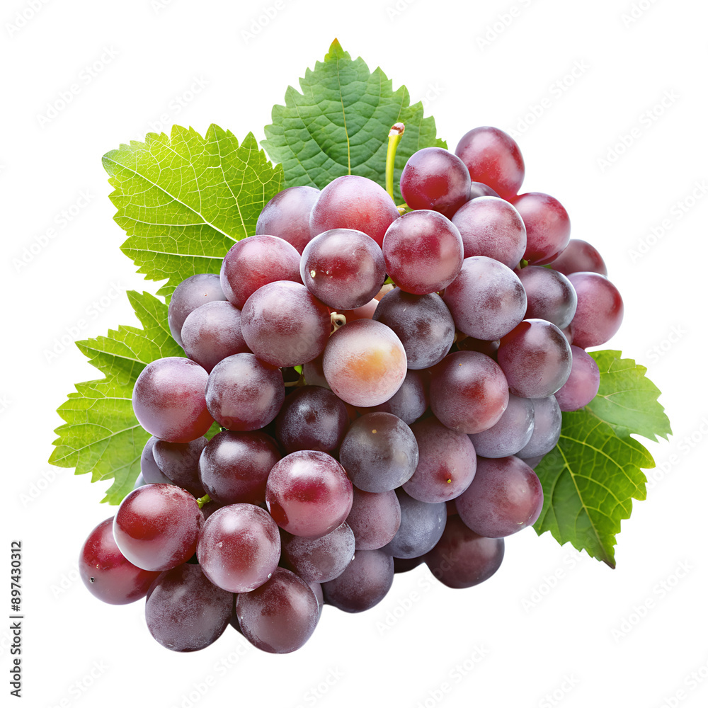 Fototapeta premium grape isolated on a transparent background