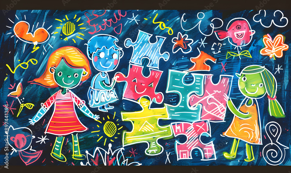 Fototapeta premium education and learning concept