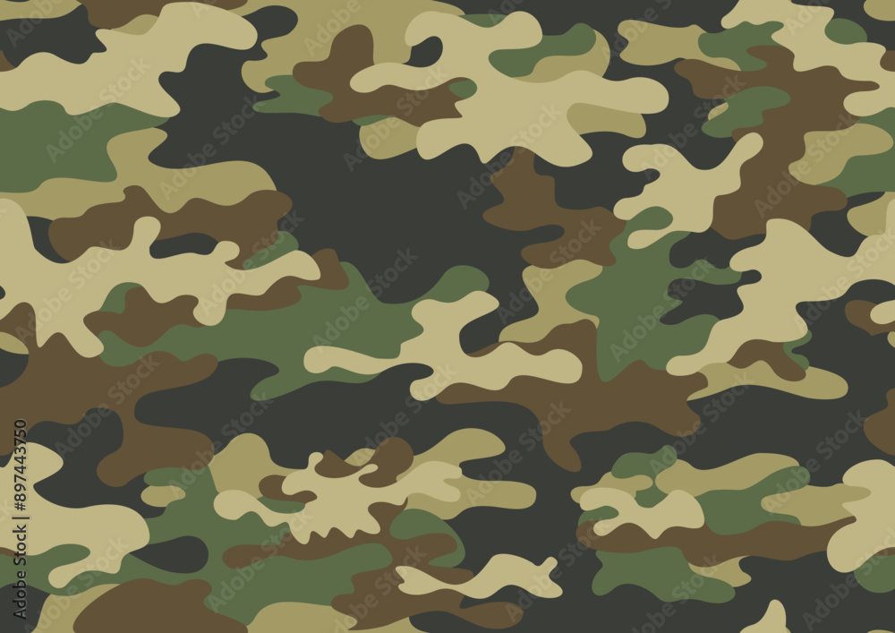 texture camouflage military pattern, repeat background, fashionable classic design for textiles texture camouflage military pattern, repeat background, fashionable classic design for textiles