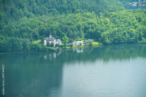 фотографія Schloss Grub am Hallstätter See in Österreich, Salzkammergut, Steiermark