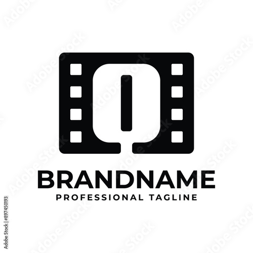 Letter Q Movie Logo, Perfect for Film Production Studios