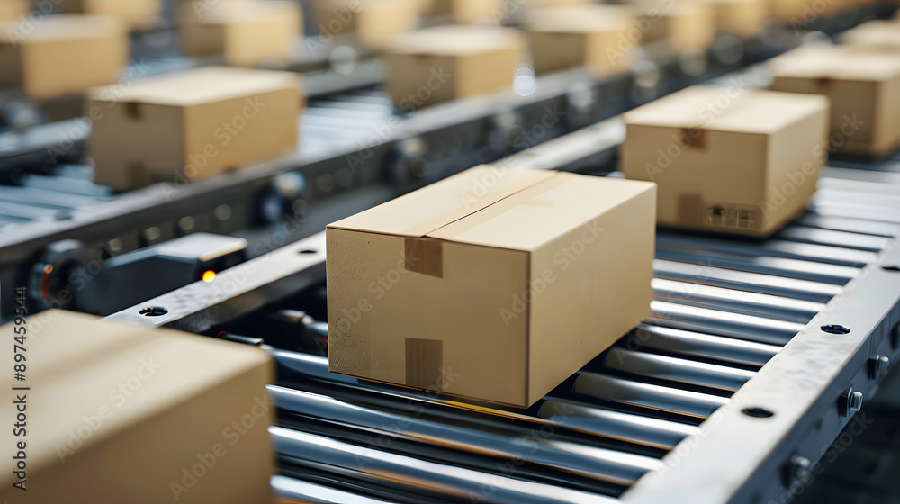 Efficient logistics express carton conveyor belt Efficient logistics express carton conveyor belt