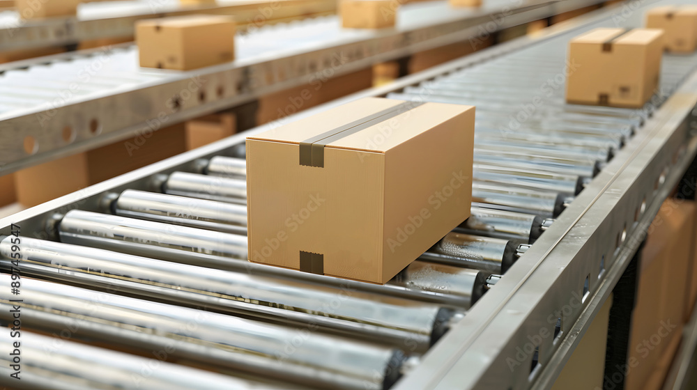 Efficient logistics express carton conveyor belt Efficient logistics express carton conveyor belt