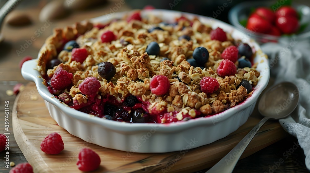 a Very big delicious crumble a Very big delicious crumble