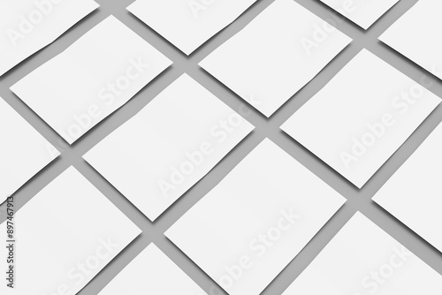 a4 bifold brochure mockup