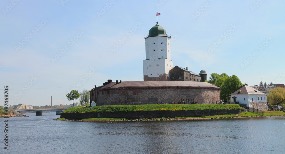 Russia. Vyborg. Museum-Reserve Vyborg Castle is the only medieval castle in Russia, located on an island in the Gulf of Finland. Russia. Vyborg. Museum-Reserve Vyborg Castle is the only medieval castle in Russia, located on an island in the Gulf of Finland.