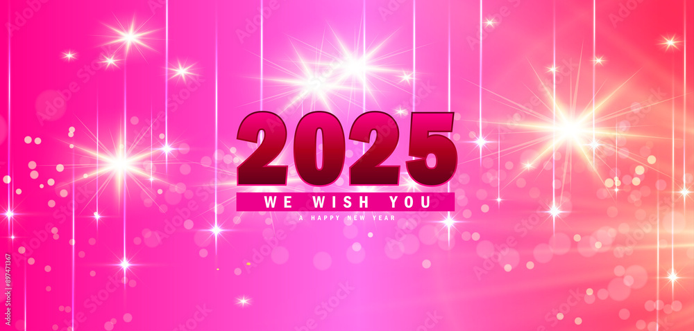 Celebrate the new year with a festive 2025 wallpaper Celebrate the new year with a festive 2025 wallpaper
