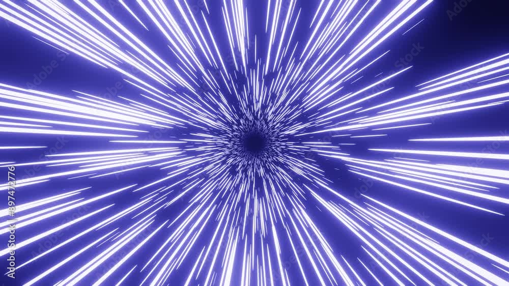 A 360 degree hyperspace jump through the stars into deep space. Hyperspace jump of a spaceship. Star Wars effect. Traveling at the speed of light through a wormhole. 3D illustration A 360 degree hyperspace jump through the stars into deep space. Hyperspace jump of a spaceship. Star Wars effect. Traveling at the speed of light through a wormhole. 3D illustration