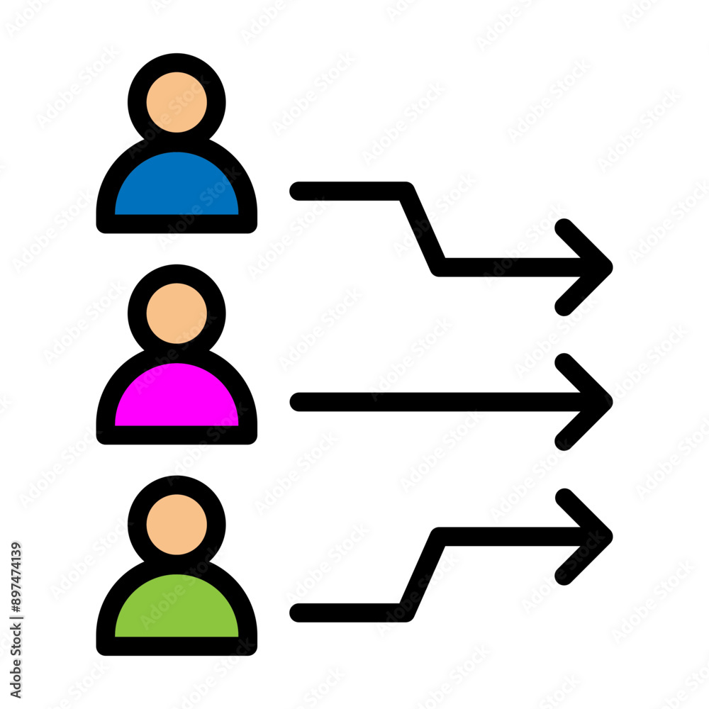 Unified Team Vector Filled Icon Design Unified Team Vector Filled Icon Design